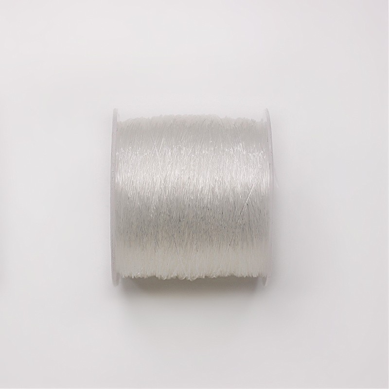 Silicone rubber/ transparent/ 0.4mm/ 80m/spool GS04SZP