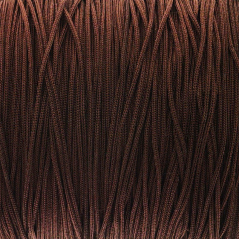 Macrame / shamballa / nylon chocolate string 0.8mm 90m PWSH0818