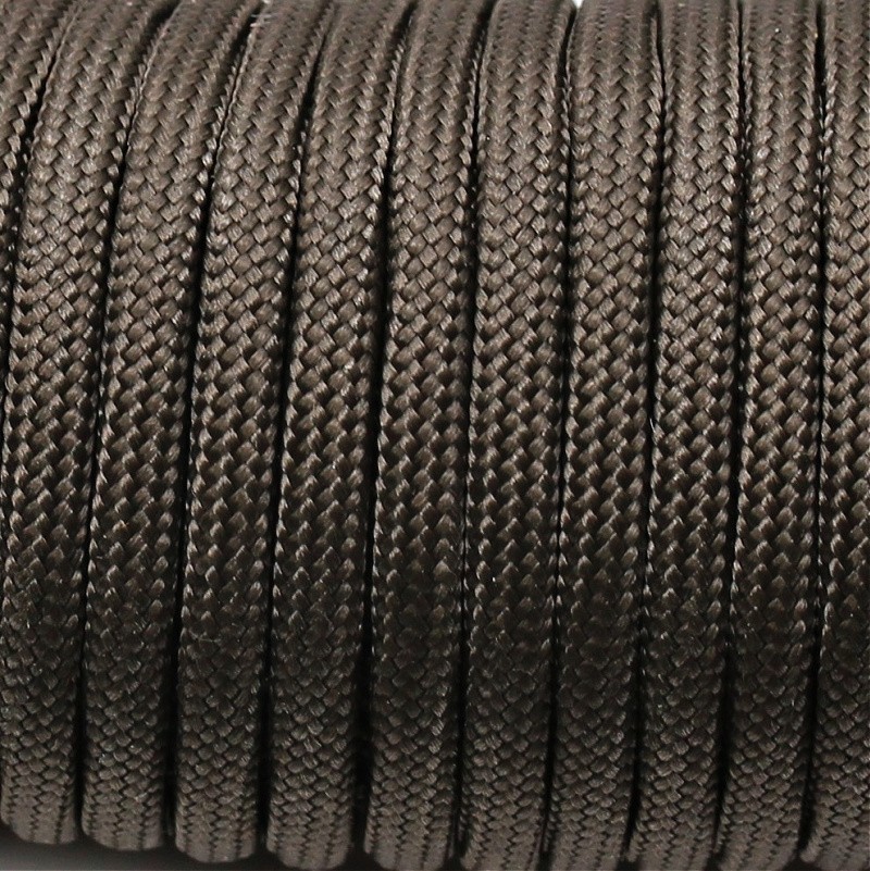 Nylon rope 4mm/cool brown 1m PWPR040