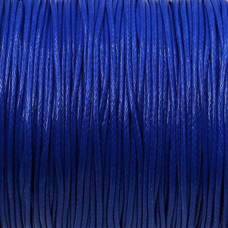 String/ braid for bracelets/ juicy blue 1.1x0.8mm 2 meters PW1N17
